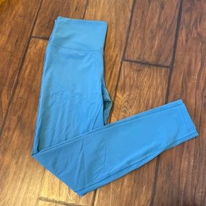 Lululemon leggings, blue,  size 8